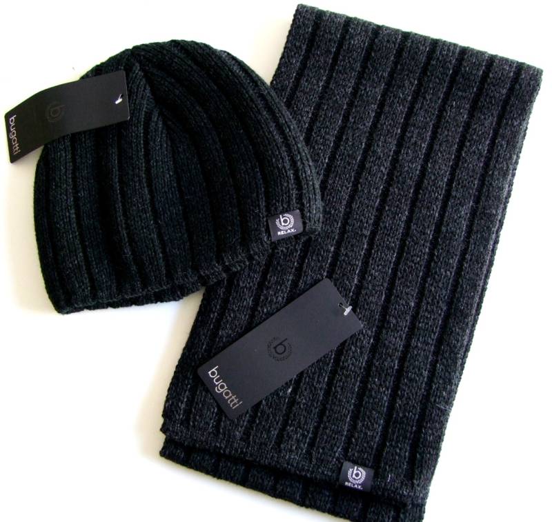 herren set schal mütze